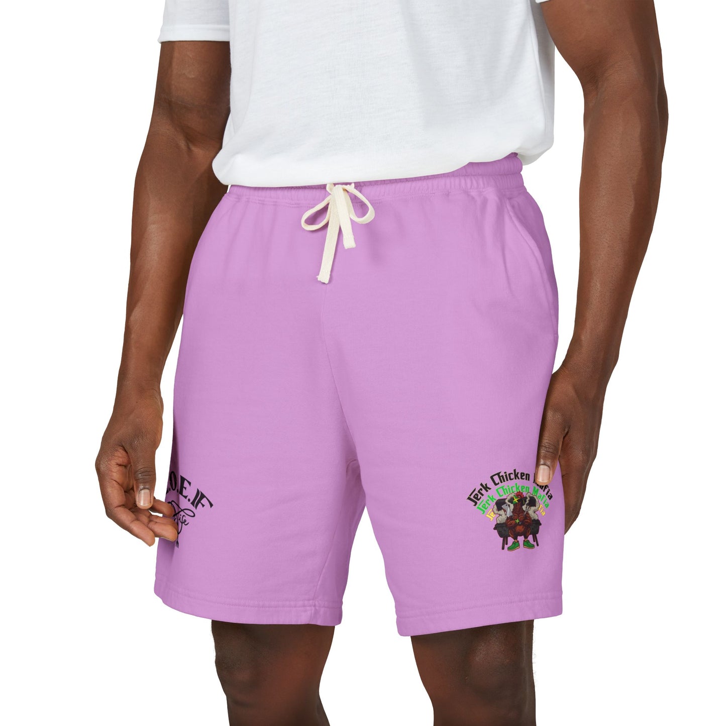 L.O.E.F Jerk Chicken Mafia Sweat Shorts