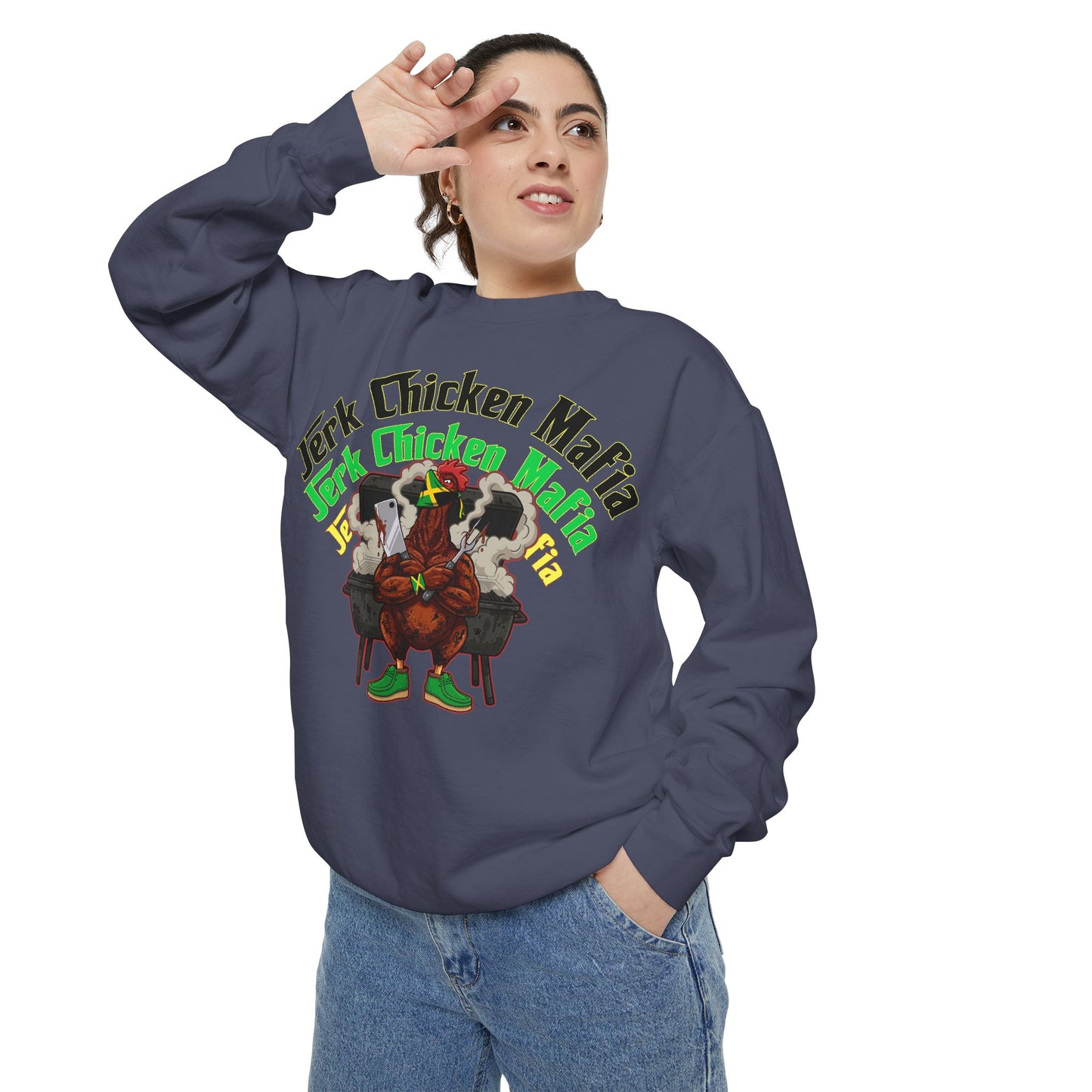 L.O.E.F Jerk Chicken Mafia Sweatshirt