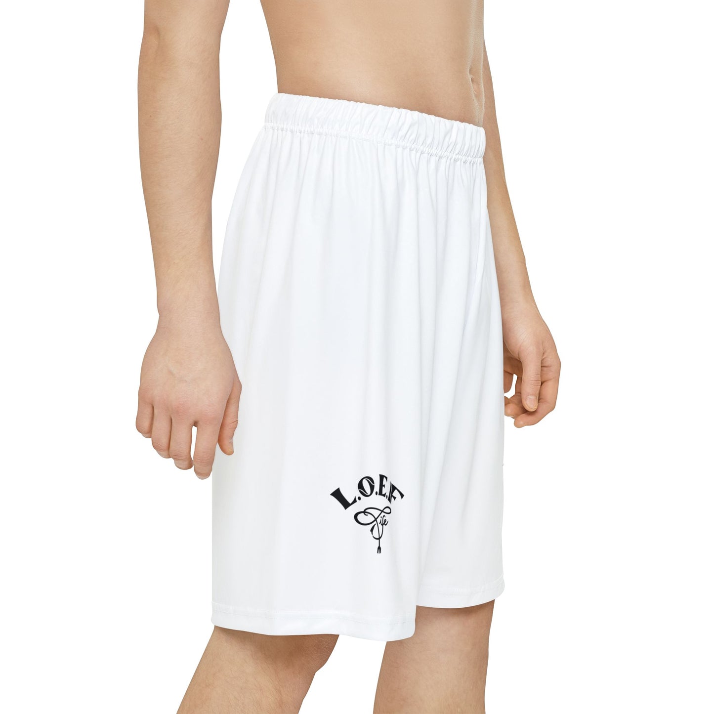 L.O.E.F Jerk Chicken Mafia Men Athletic Shorts