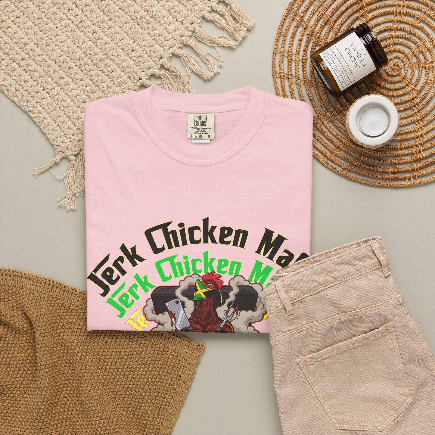 L.O.E.F Jerk Chicken Mafia Unisex Tee Shirt