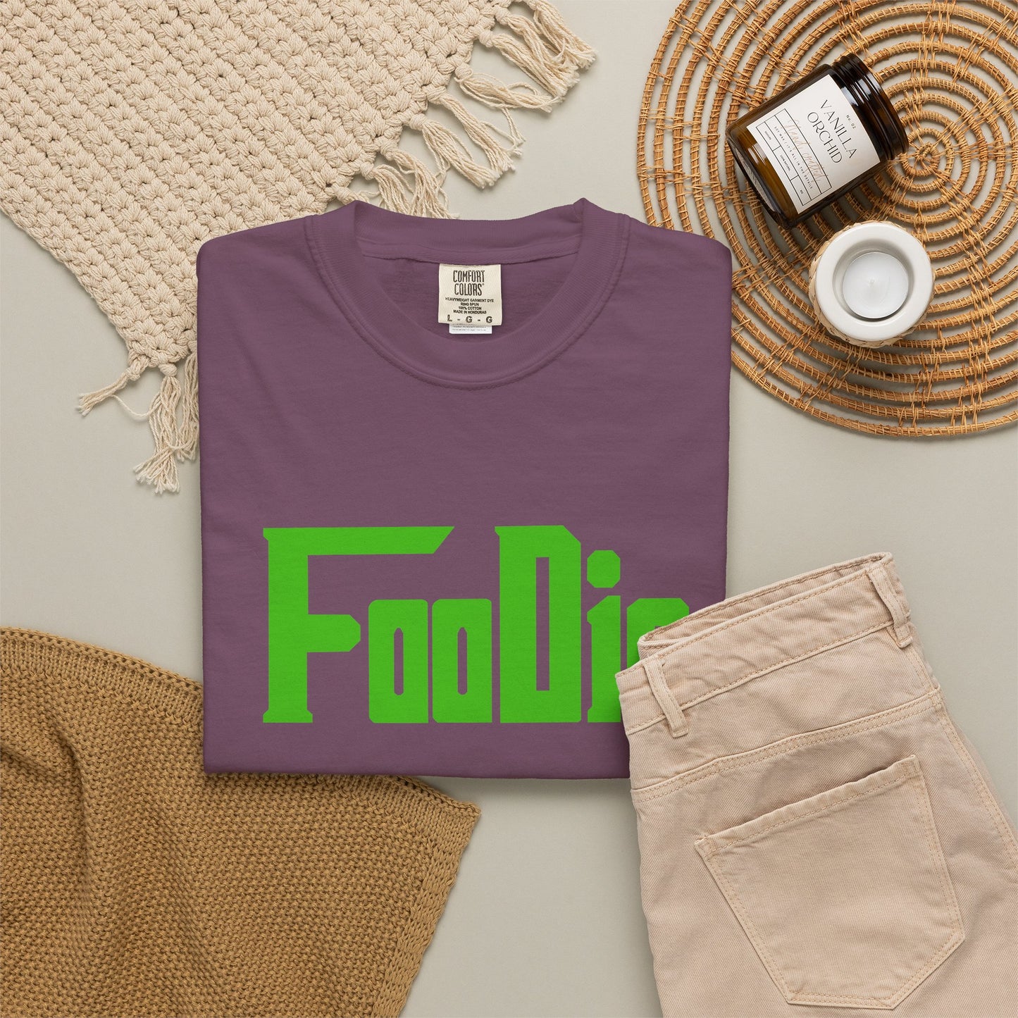 L.O.E.F Foodie Unisex Tee Shirt (Kelly Green)