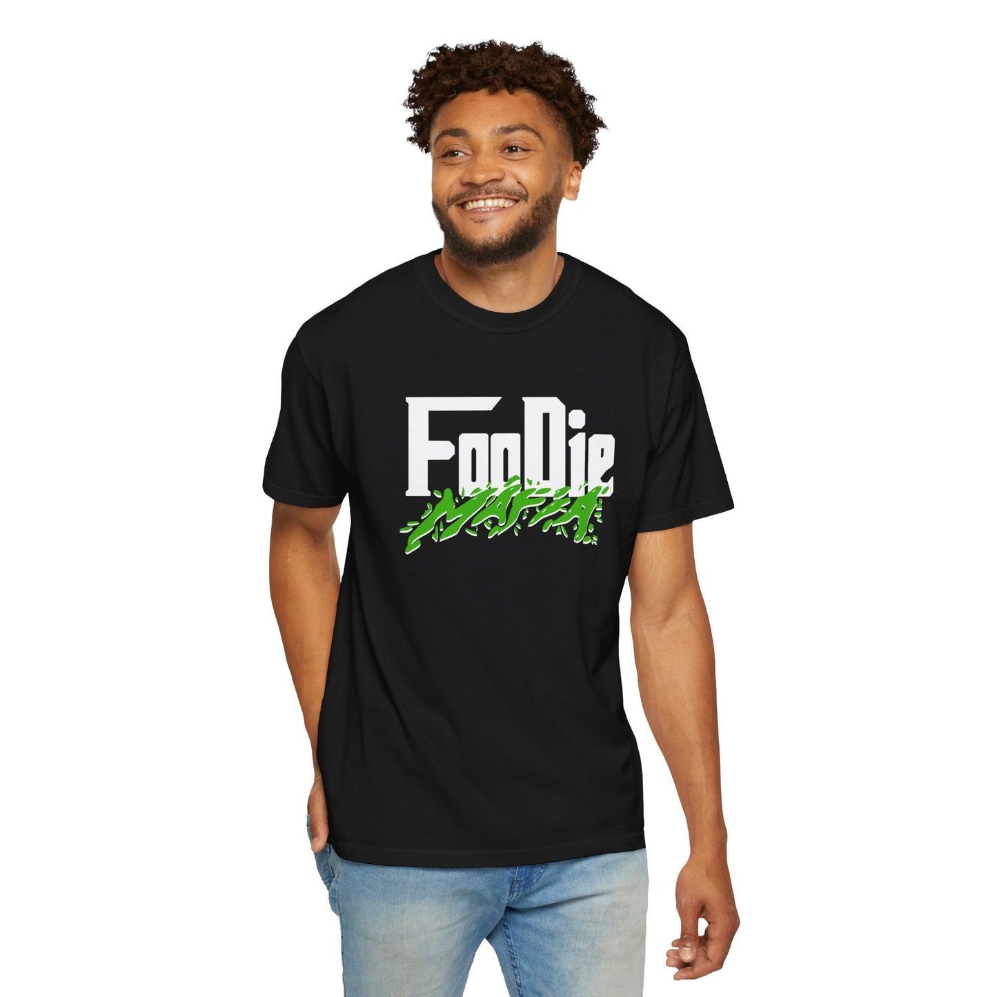 L.O.E.F Foodie Mafia Unisex Tee Shirt (Kelly Green)