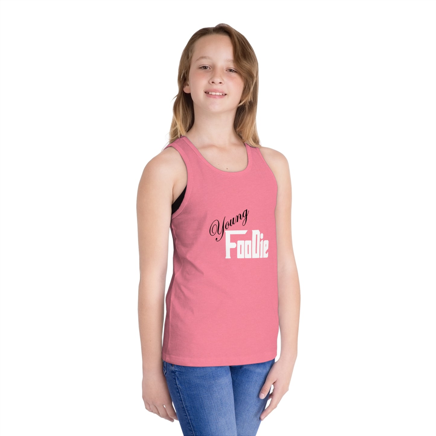 L.O.E.F Young Foodie Kid Tank Top (White)