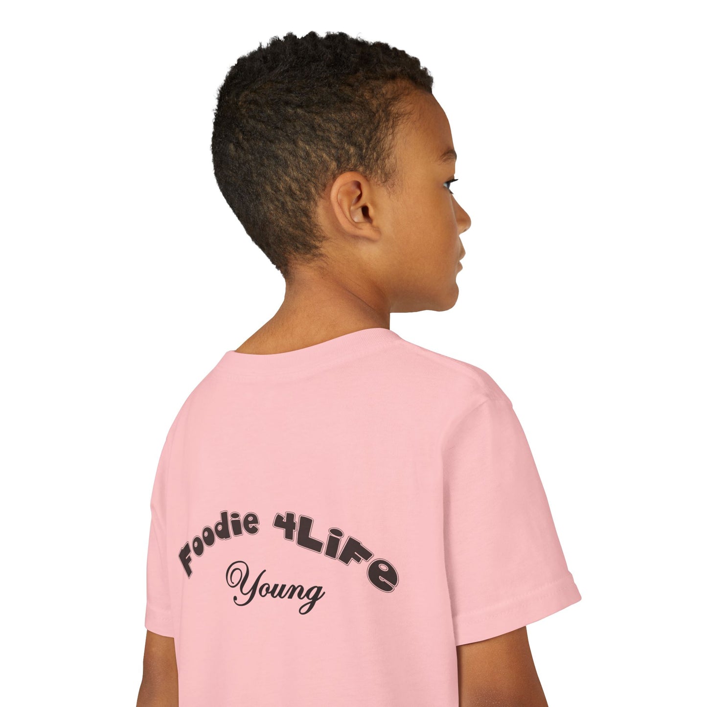 L.O.E.F Foodie 4Life Young Short Sleeve Tee (Black)