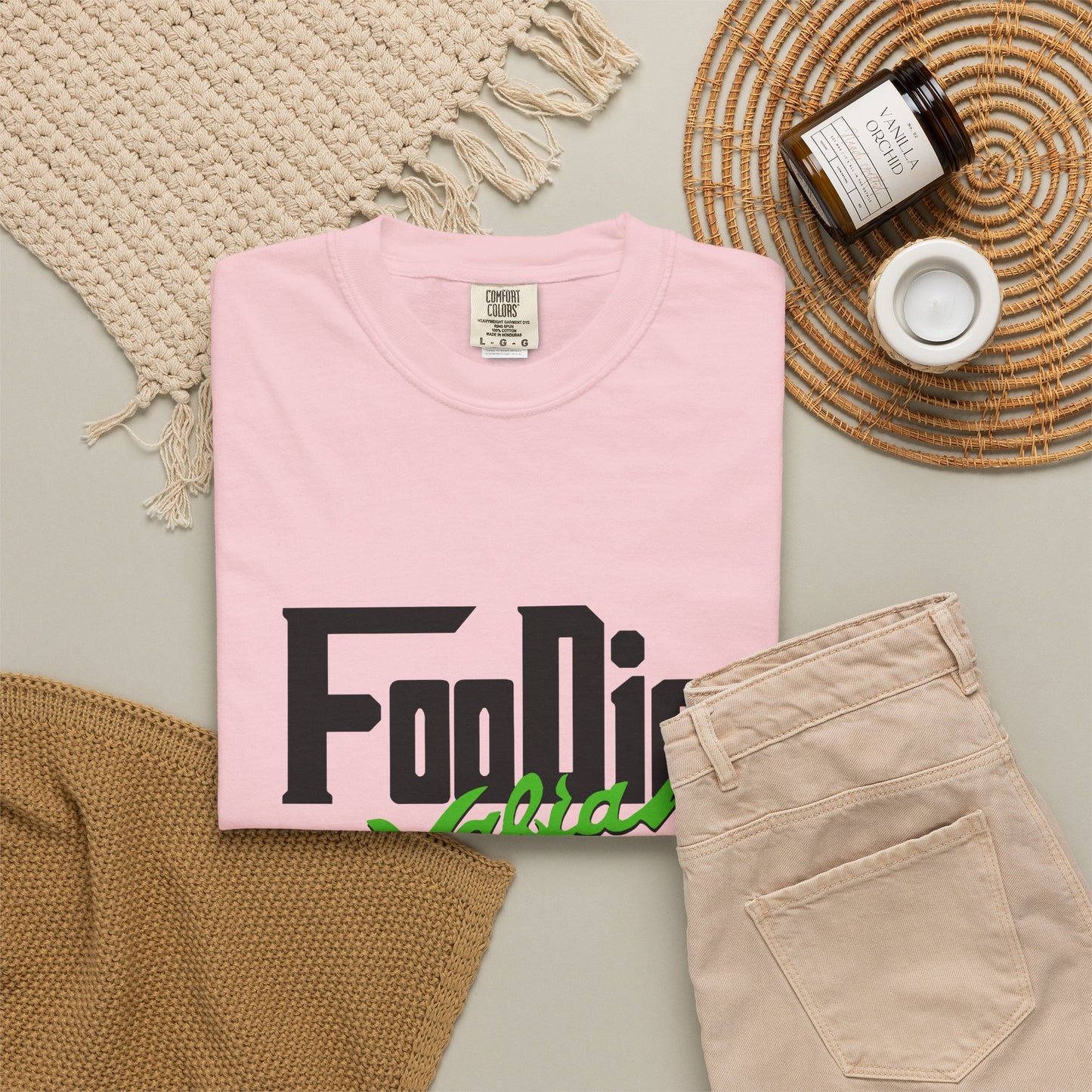 L.O.E.F Foodie Mafia Unisex Tee shirt (Kelly Green)
