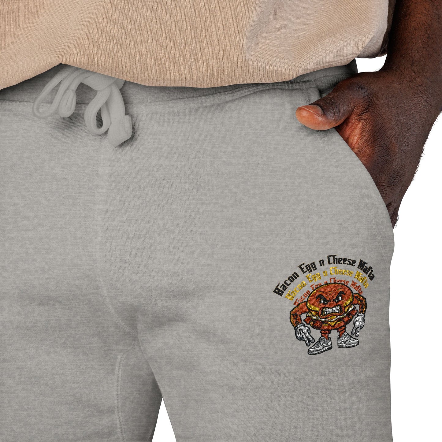 L.O.E.F Bacon Egg n Cheese Mafia Joggers