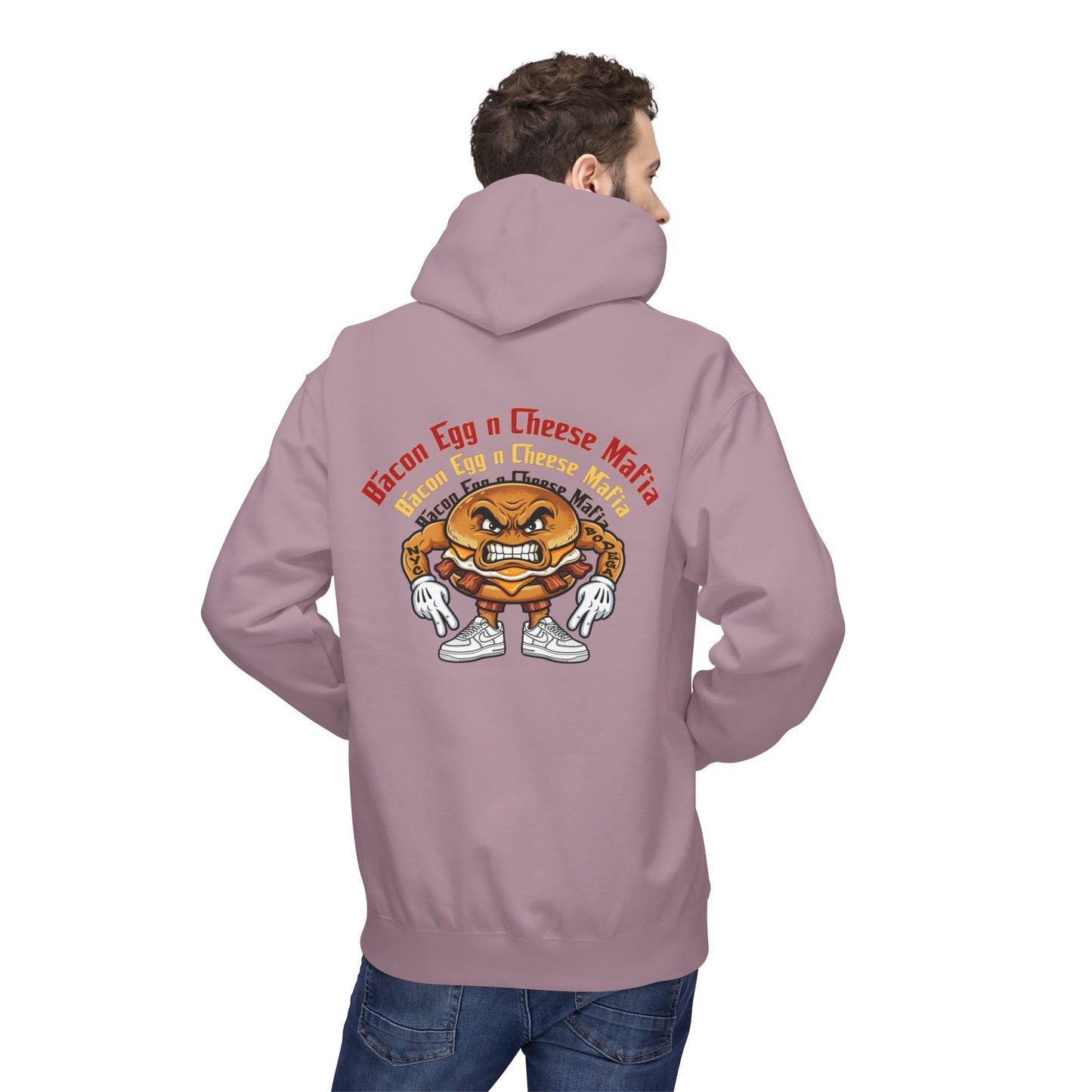 L.O.E.F Bacon Egg n Cheese Mafia Unisex Hoodie