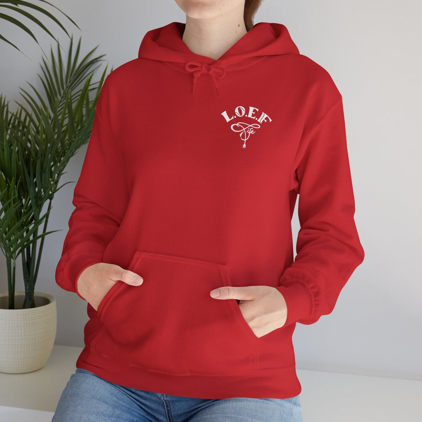 L.O.E.F Foodie 4Life Certified Hoodie (Sky Blue)
