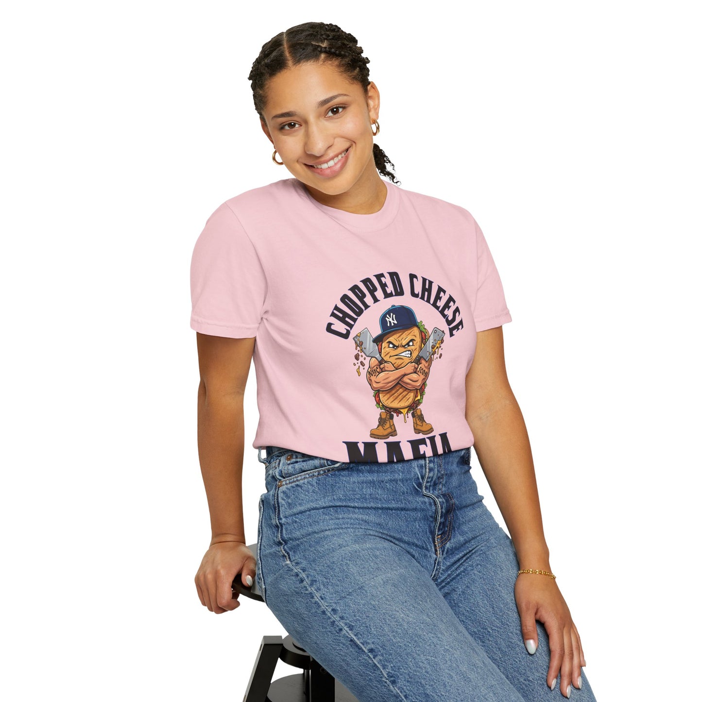 L.O.E.F Chopped Cheese Mafia Unisex Tee Shirt