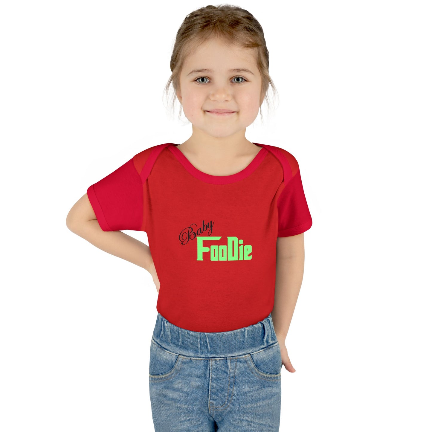 L.O.E.F Future Foodie Toddler Bodysuit (Mint Green)