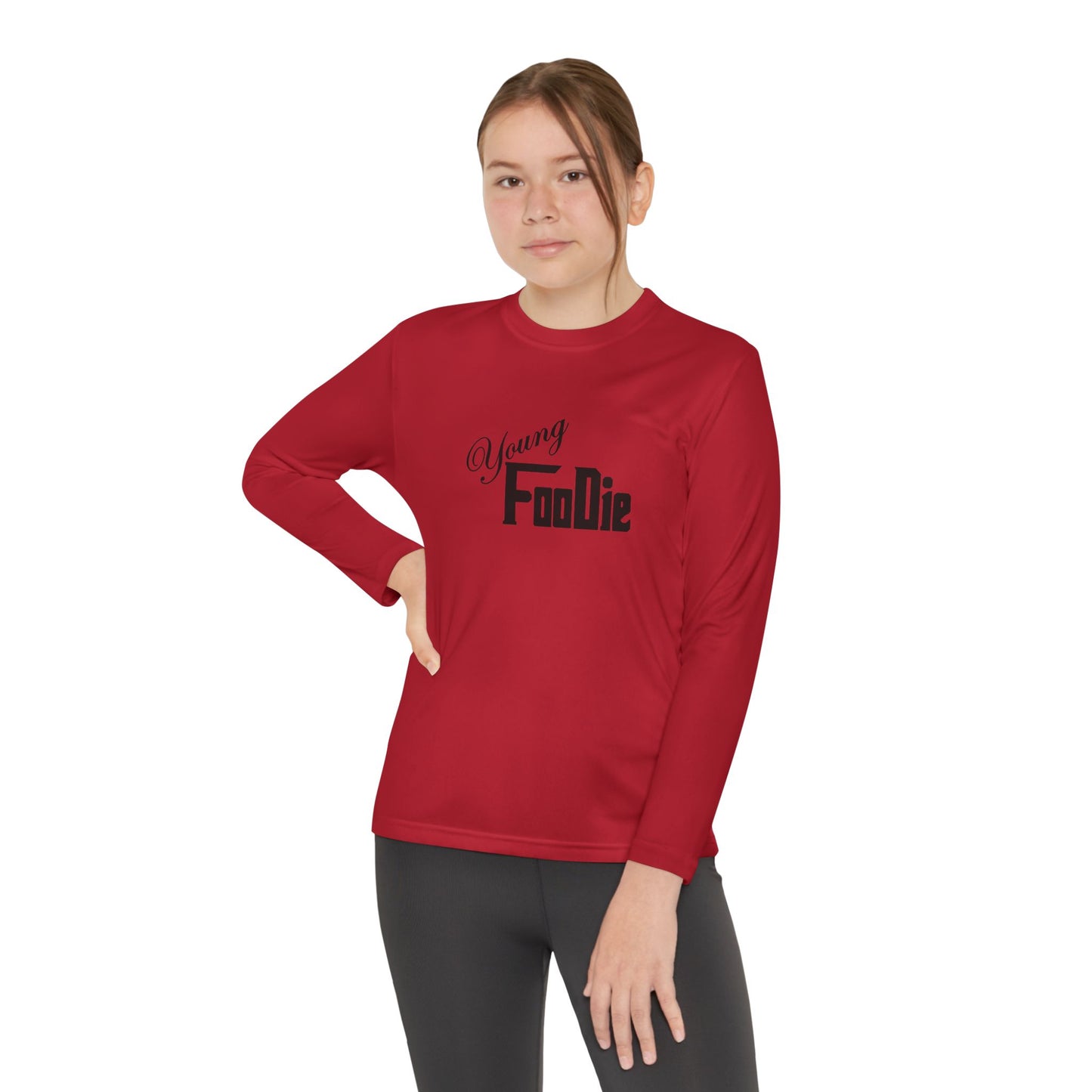 L.O.E.F Young Foodie Youth Long Sleeve Tee (Black)