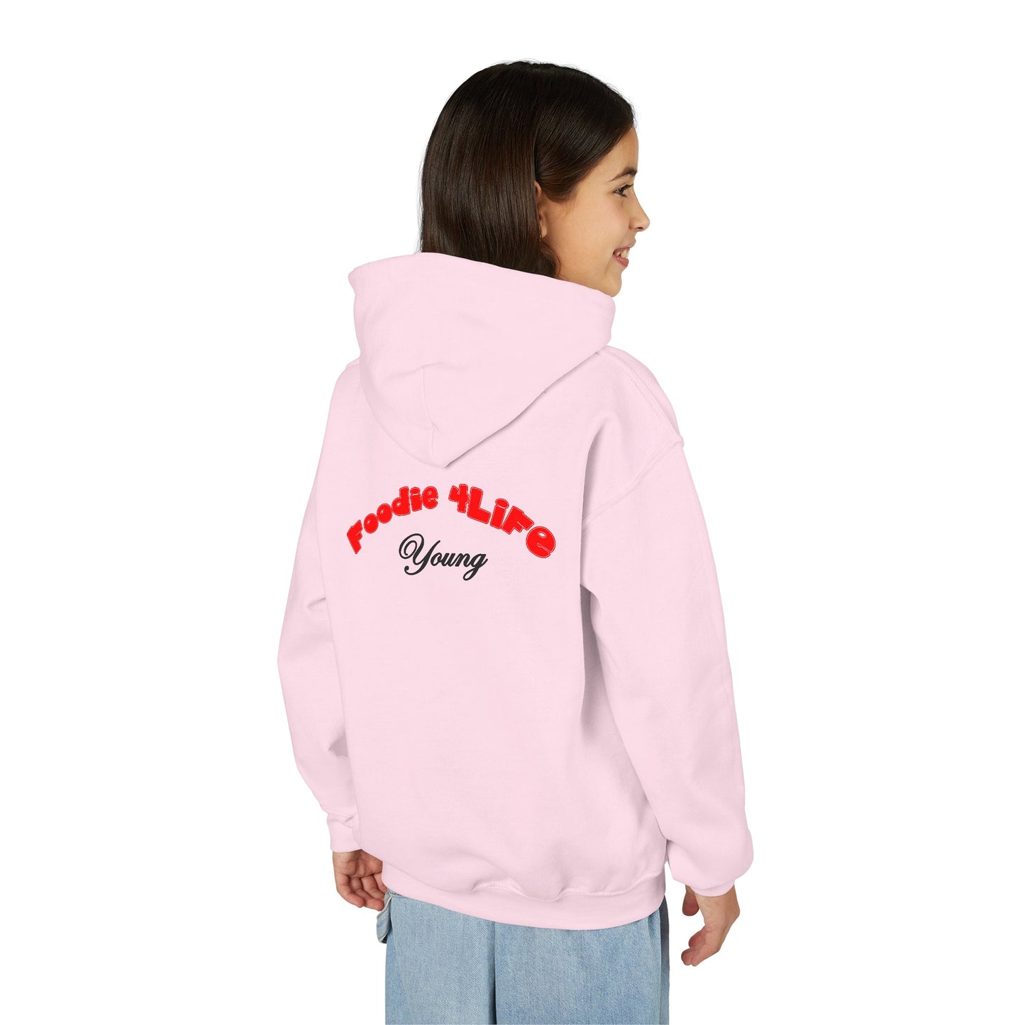 L.O.E.F Foodie 4Life Young Hoodie (Fiery Red)