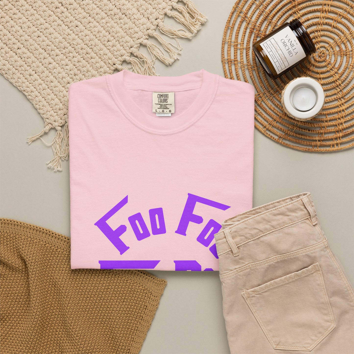 L.O.E.F Foo Foo Foodie T-Shirt (Purple)