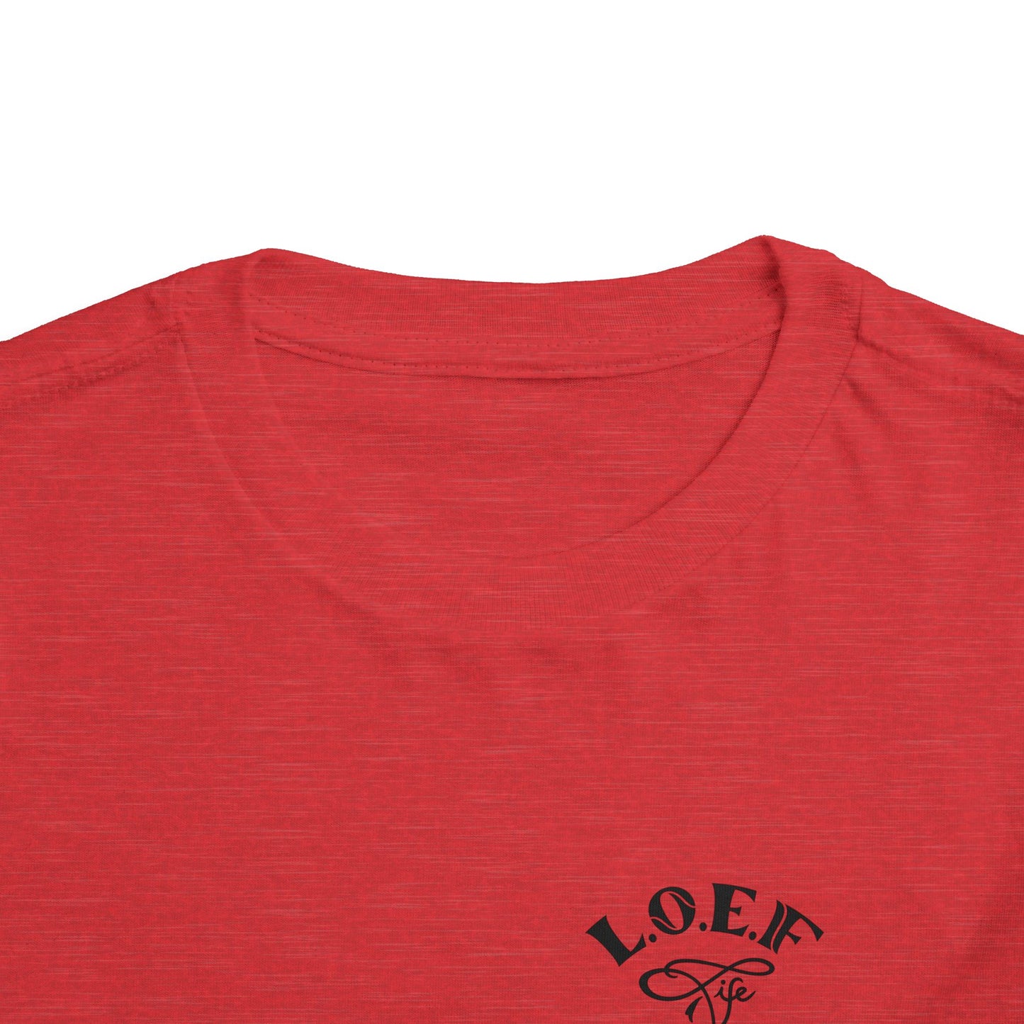 L.O.E.F Foodie 4Life Baby Short Sleeve Tee Shirt (Black)