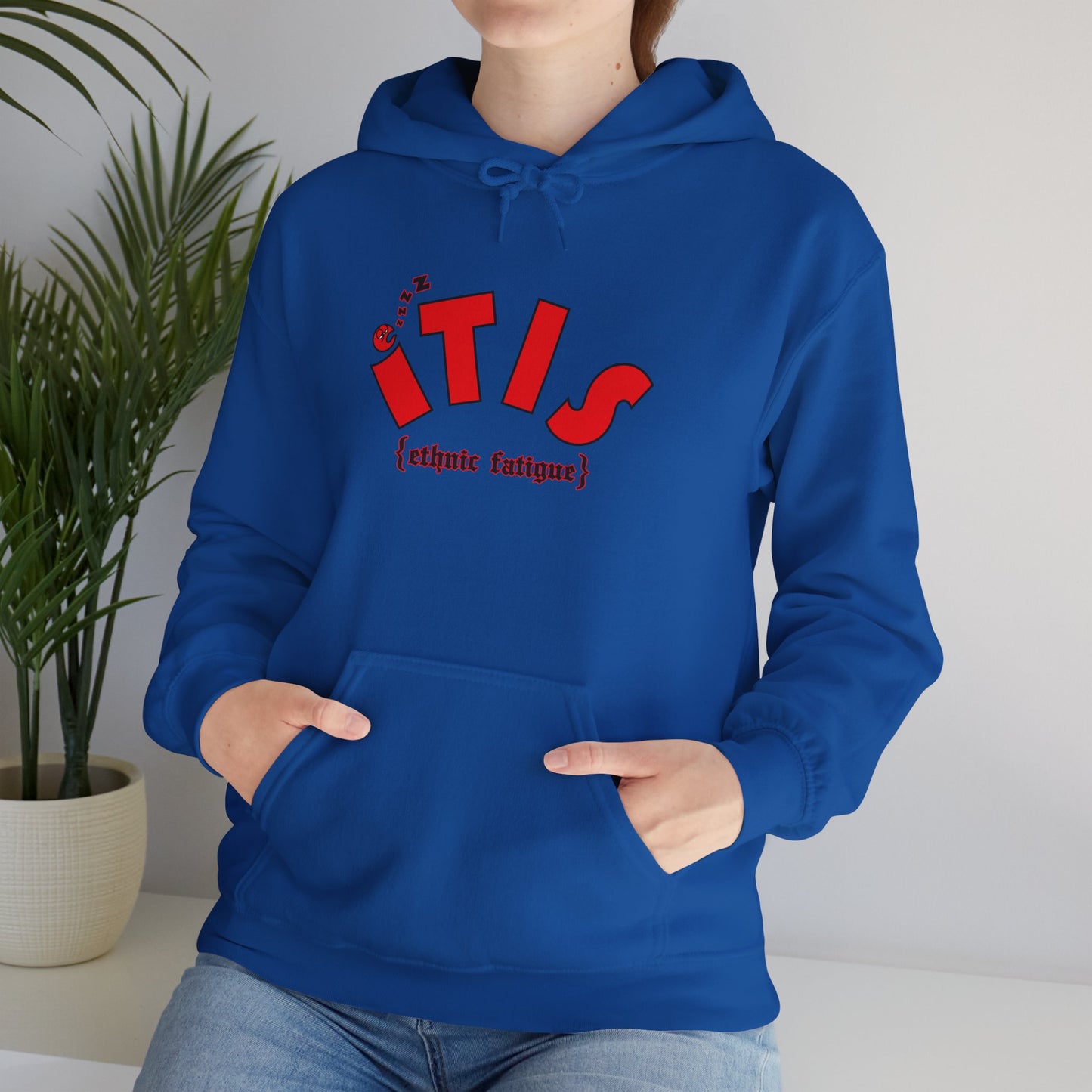 L.O.E.F ITIS Unisex Hooded Sweatshirt (Red)