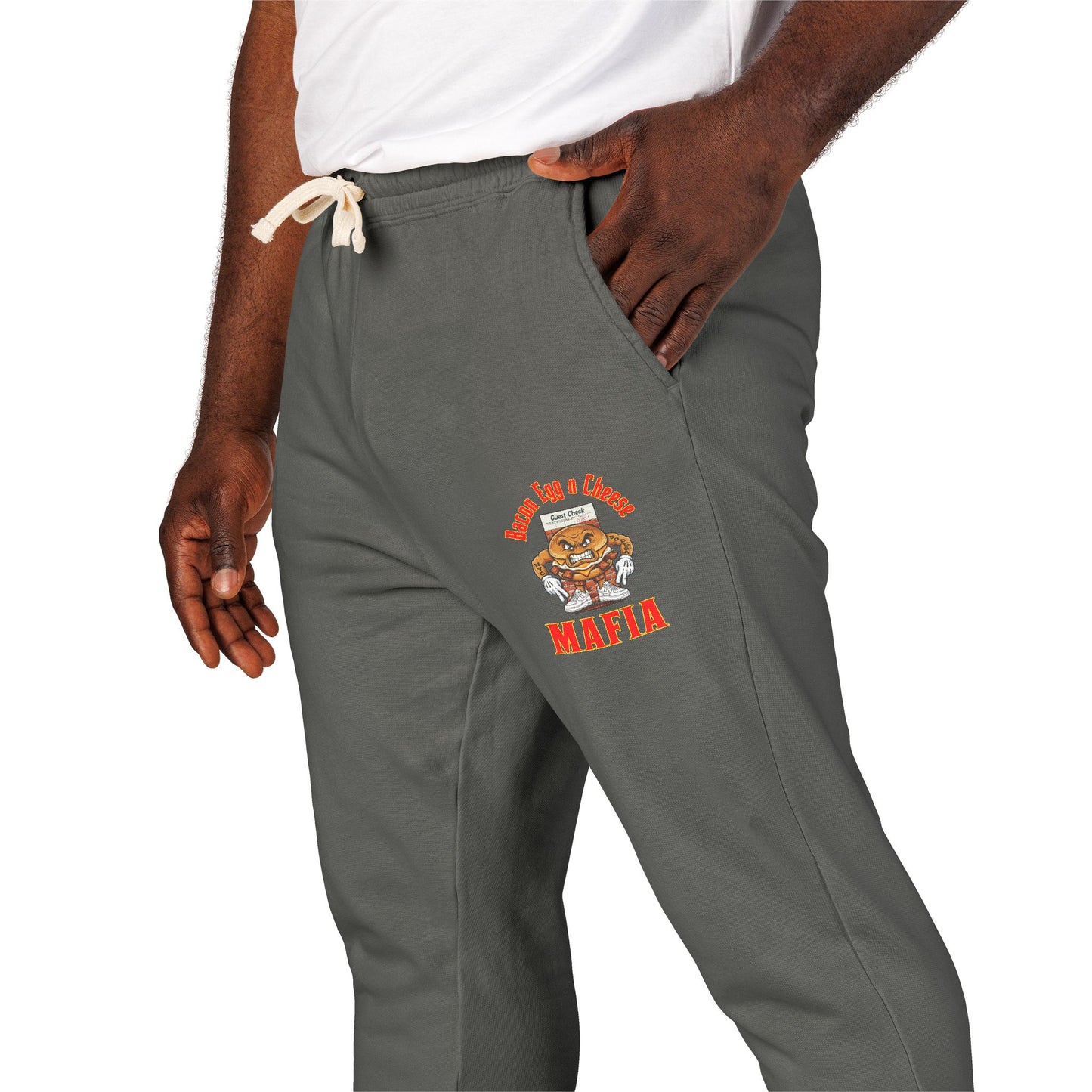 L.O.E.F Bacon Egg n Cheese Mafia Joggers