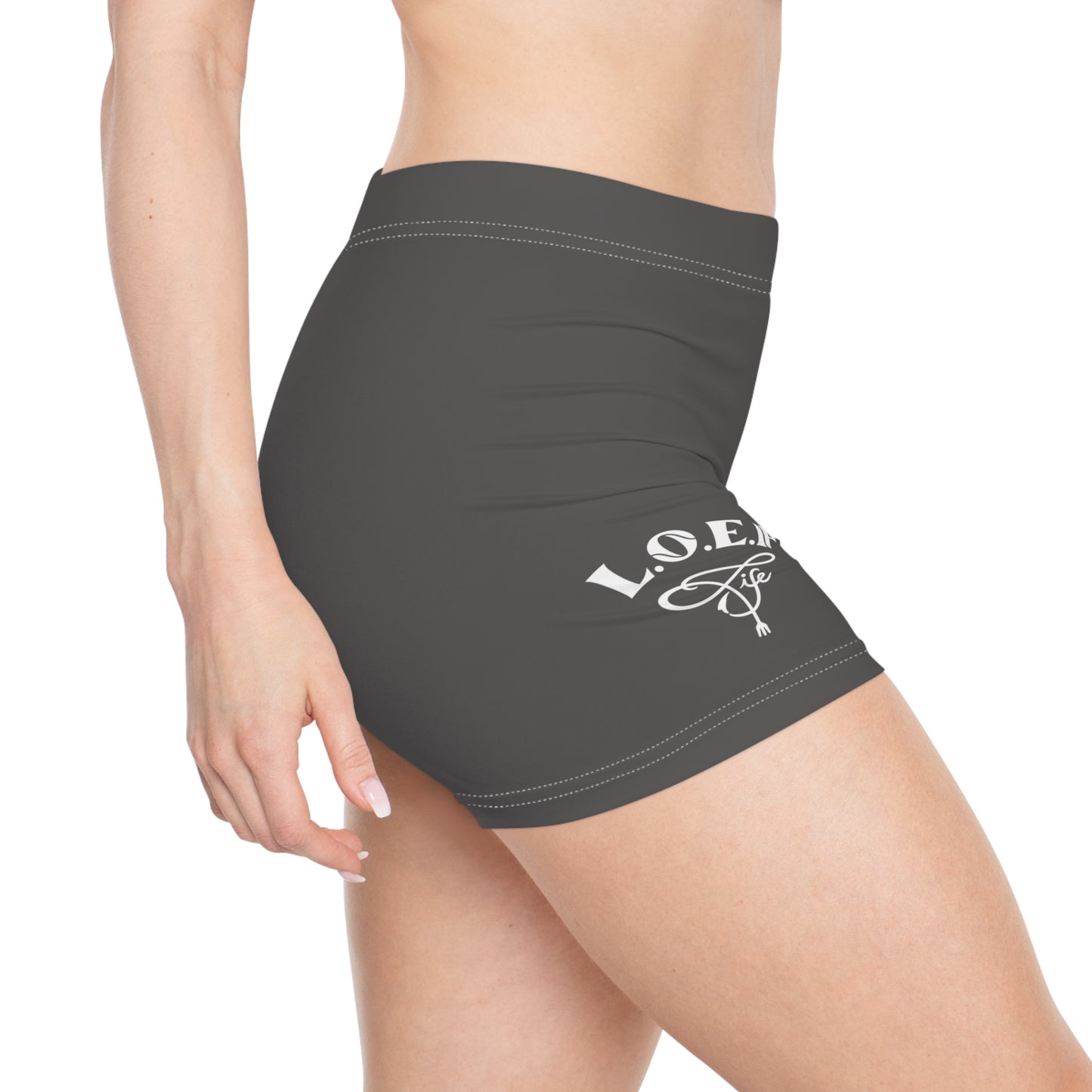 L.O.E.F Oxtail Mafia Women's Athletic Shorts
