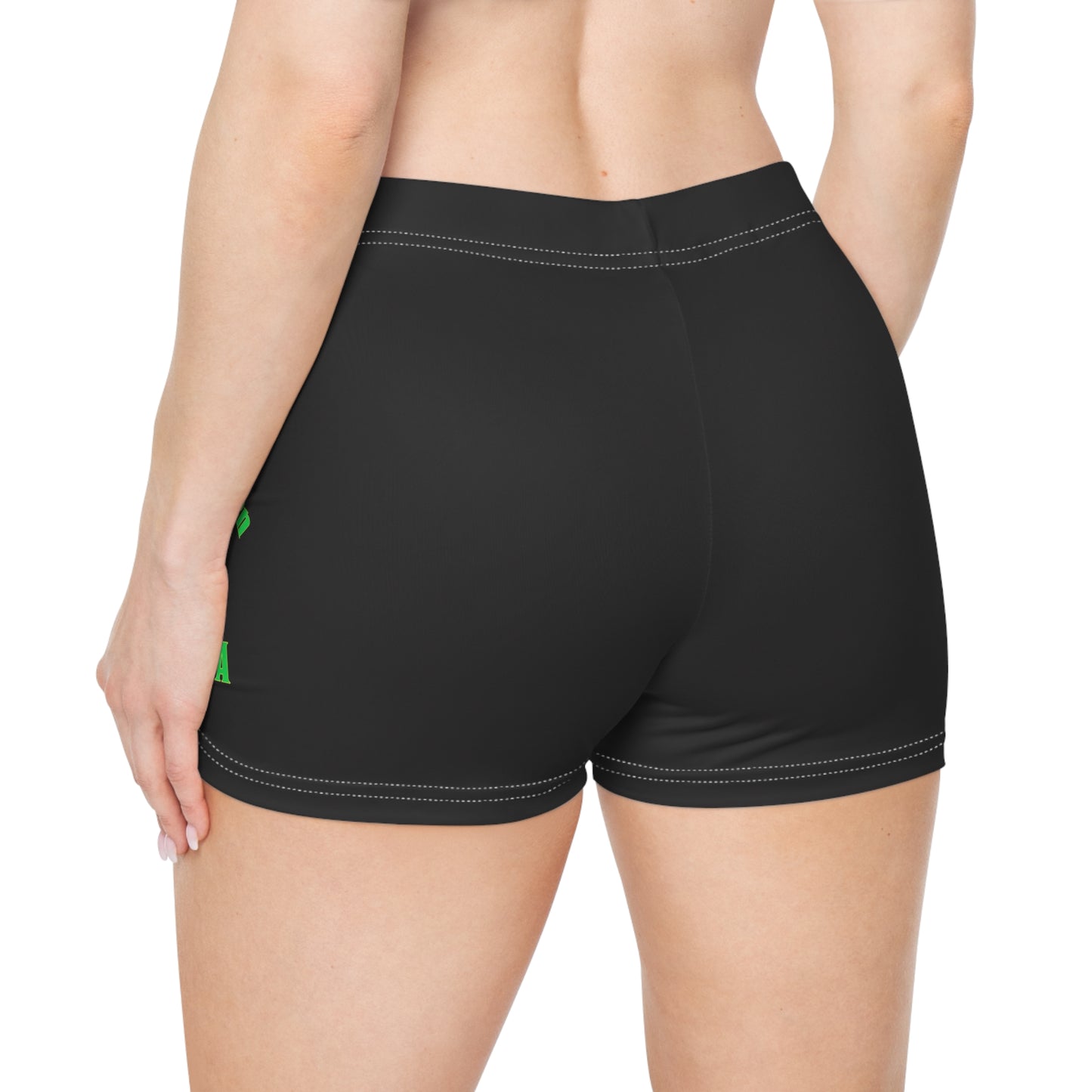 L.O.E.F Jerk Chicken Mafia Women Athletic Shorts