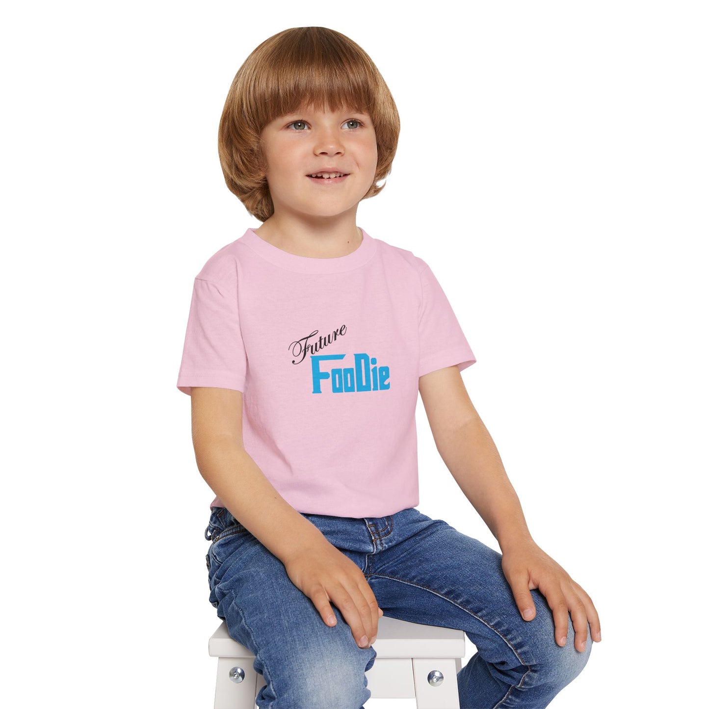 L.O.E.F Future Foodie Toodler Tee Shirt (Neon Blue)
