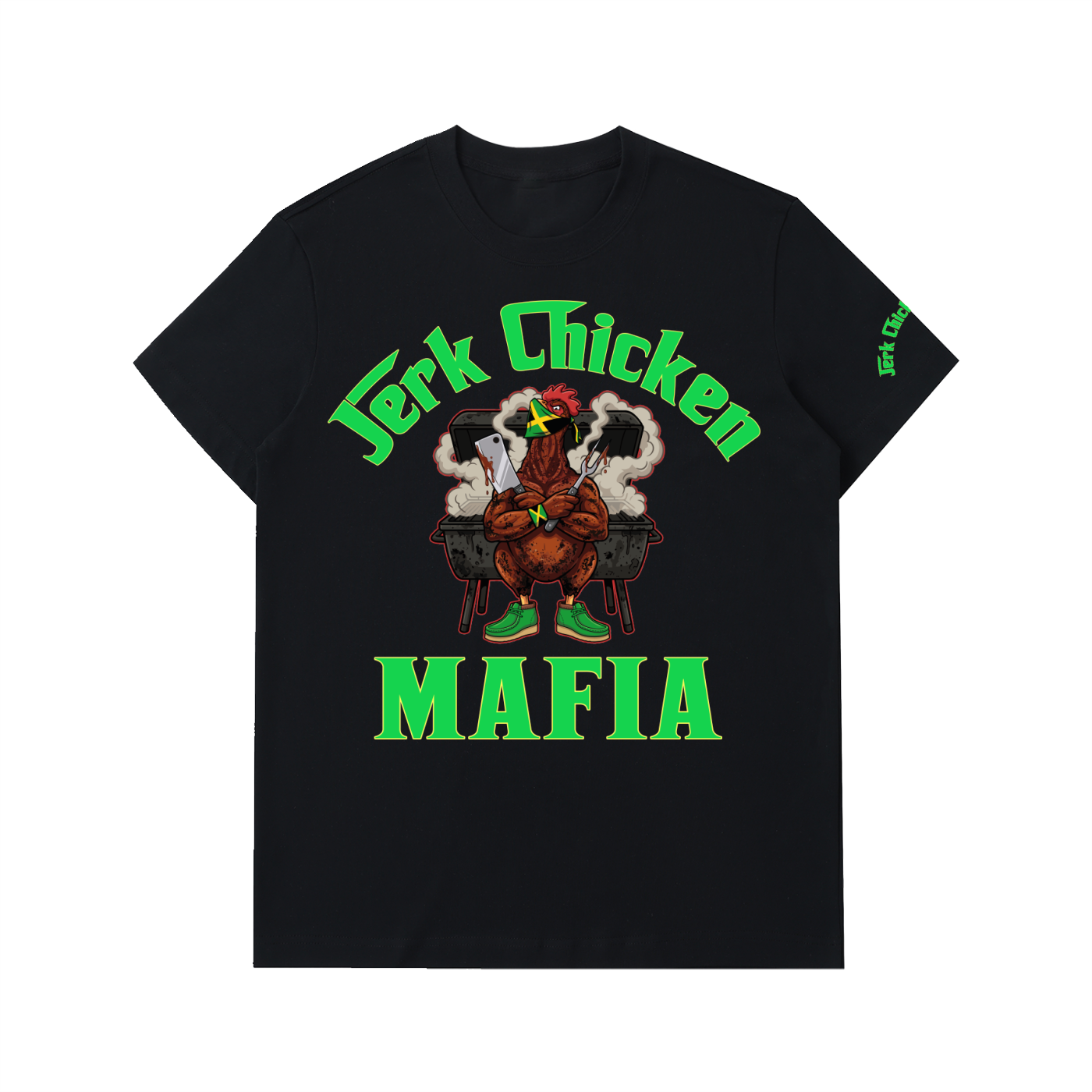 L.O.E.F. Life Jerk Chicken Essential Heavyweight Cotton T-Shirt