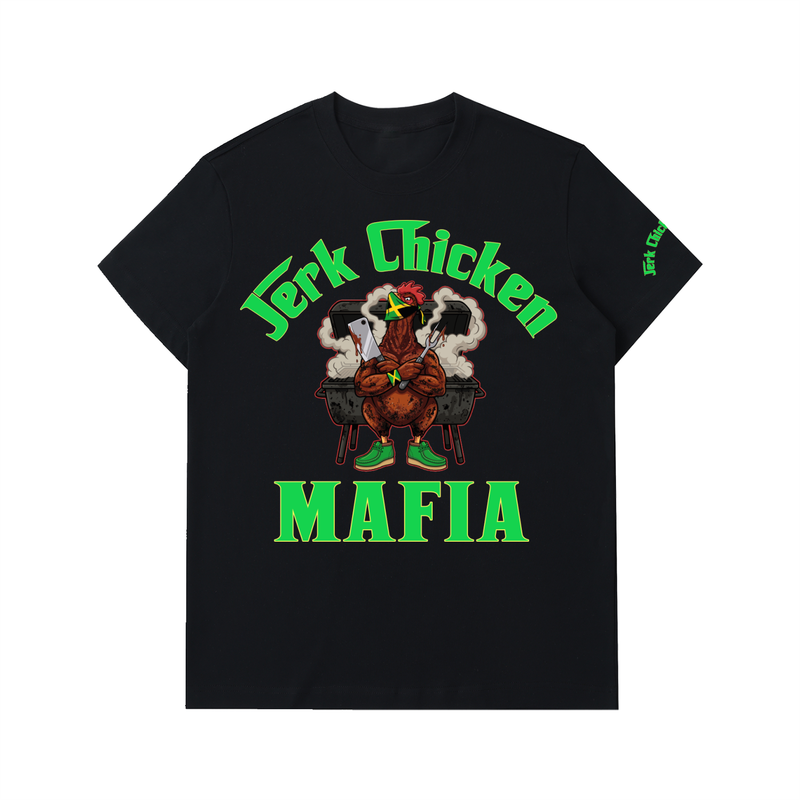 L.O.E.F. Life Jerk Chicken Essential Heavyweight Cotton T-Shirt