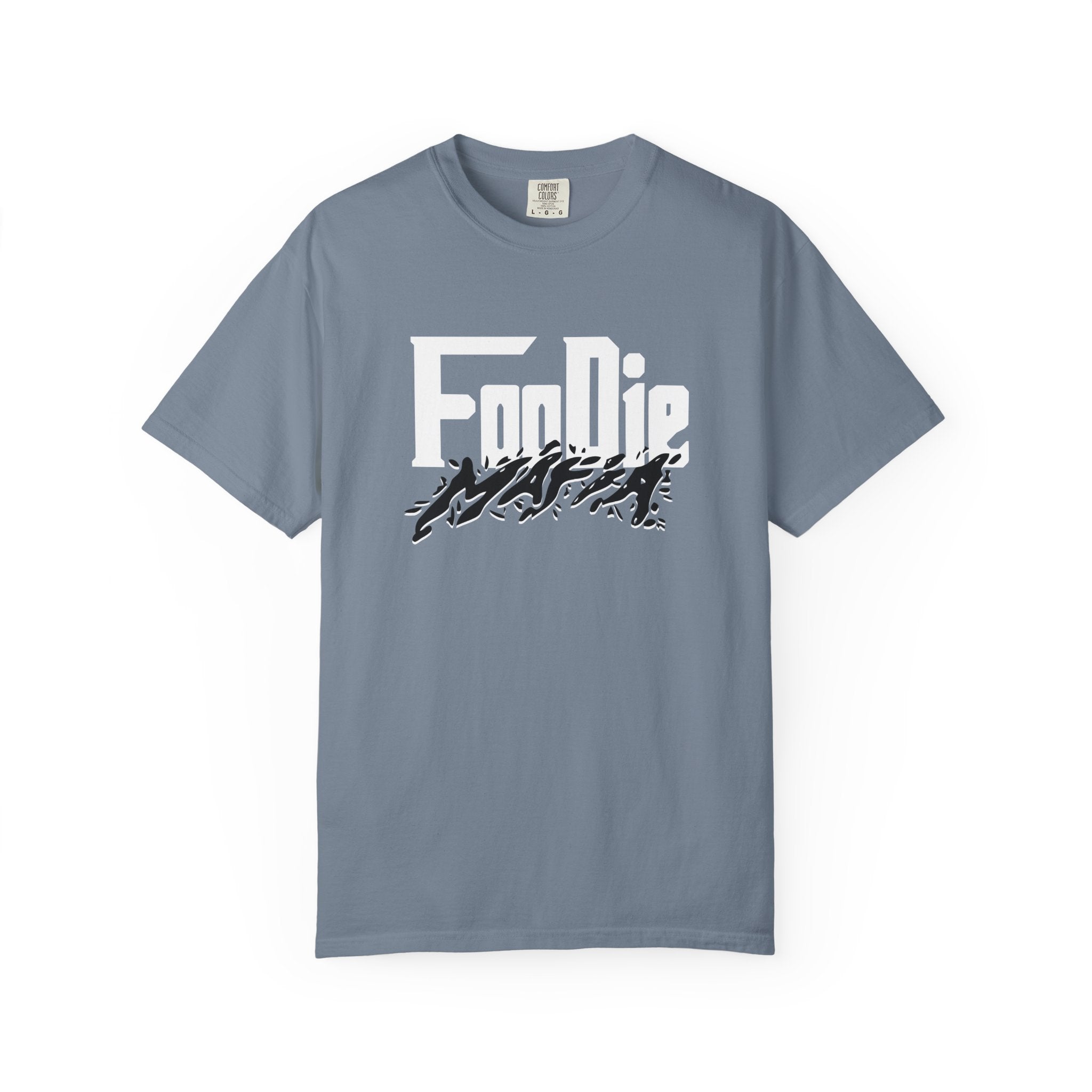 L.O.E.F Foodie Mafia Unisex Tee Shirt  (Black)