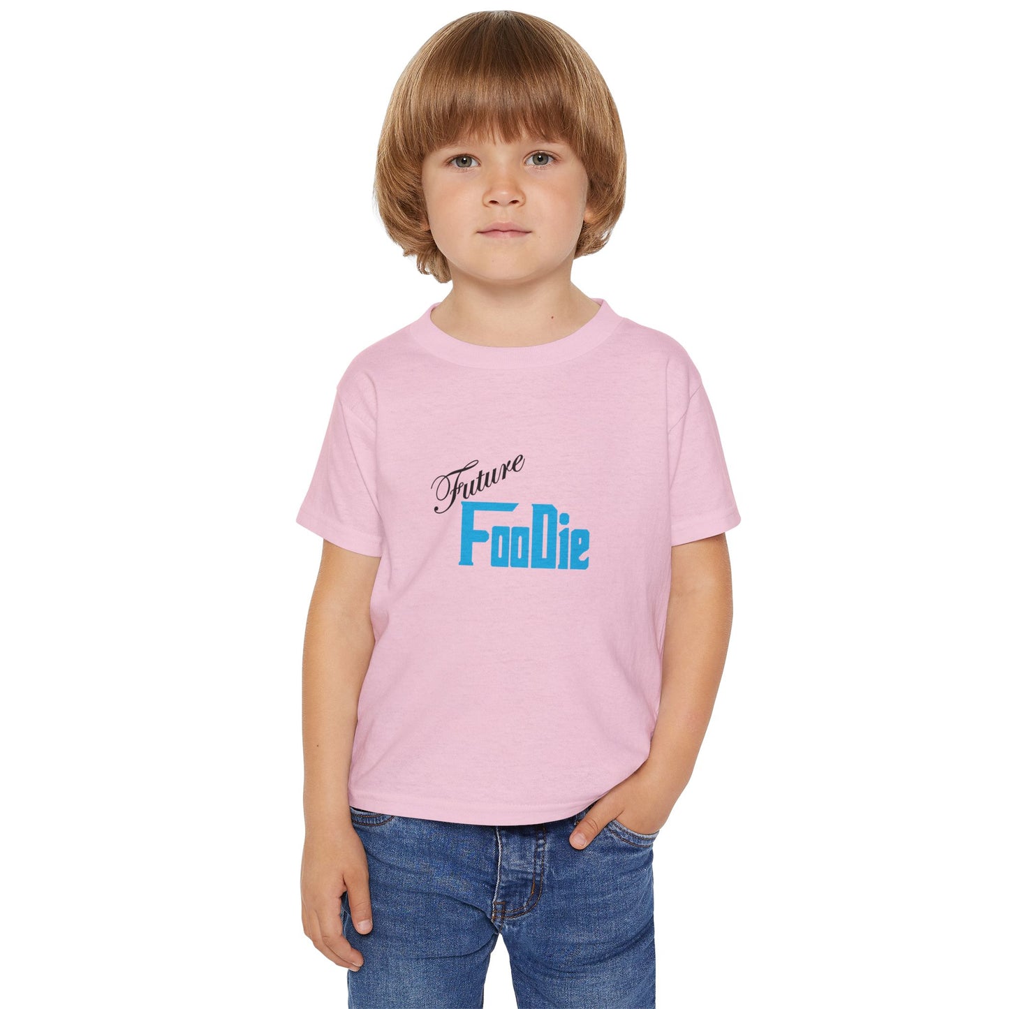 L.O.E.F Future Foodie Toodler Tee Shirt (Neon Blue)