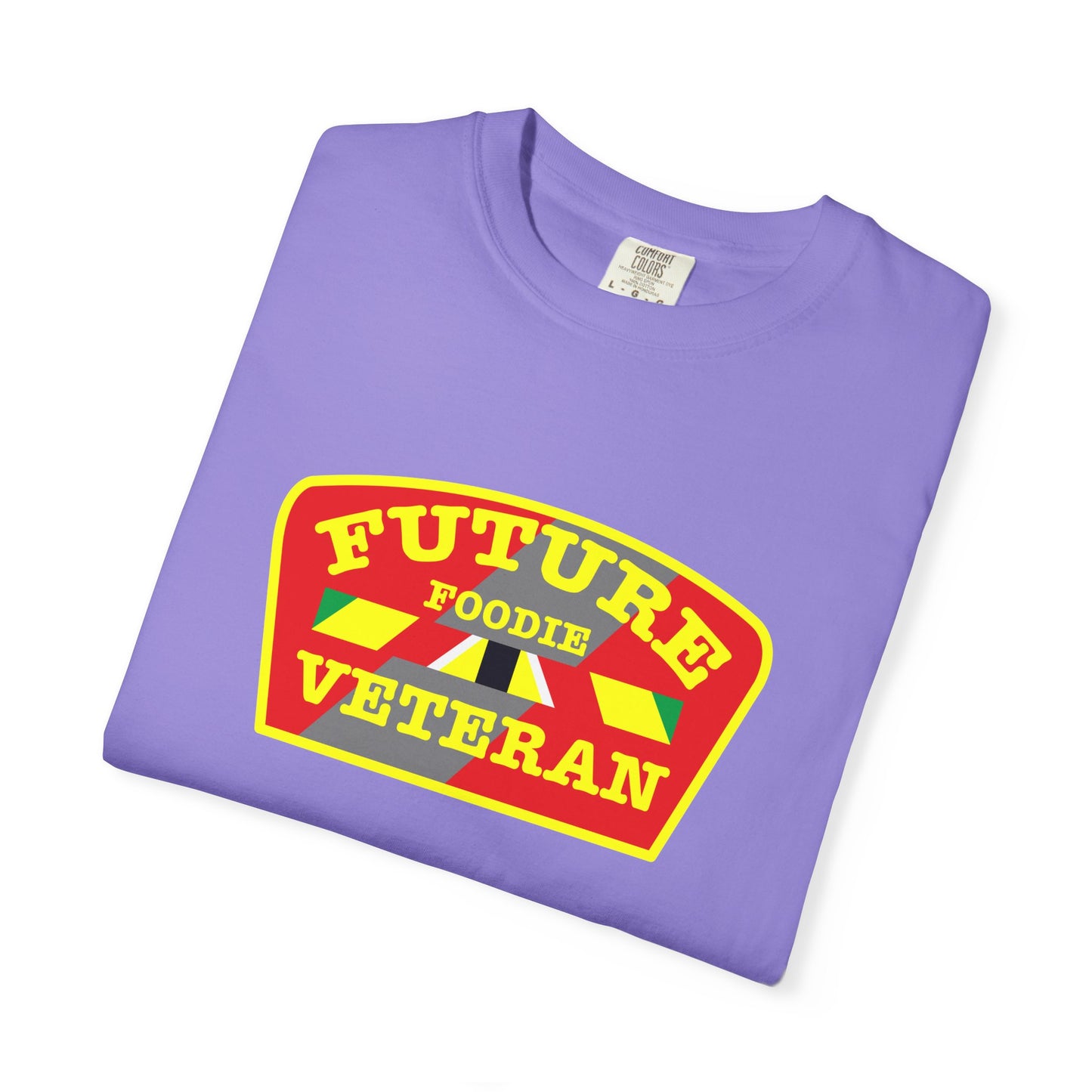 L.O.E.F Future Foodie Veteran Unisex Tee Shirt (Yellow)