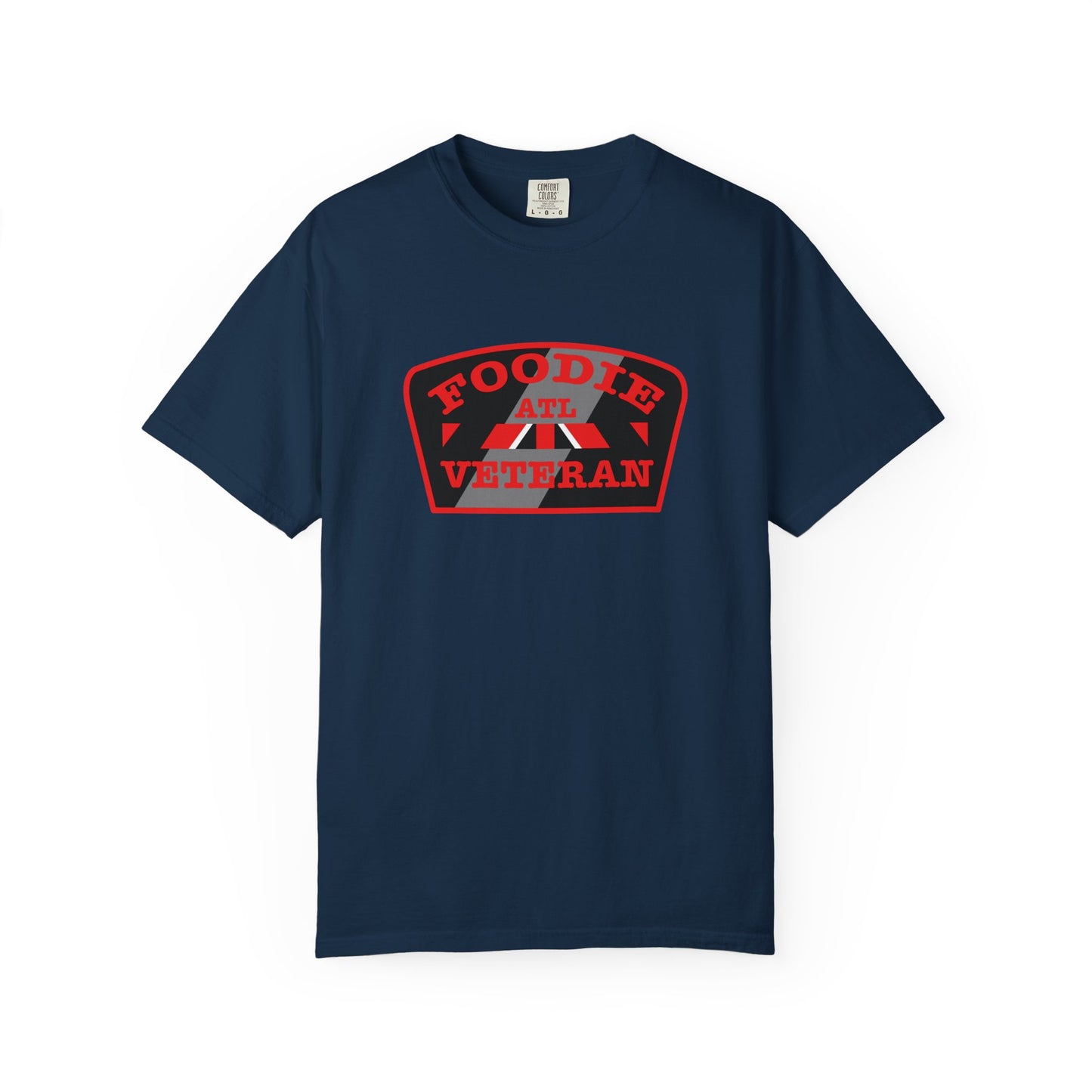 L.O.E.F Foodie Veteran ATL Unisex Tee Shirt (Red)