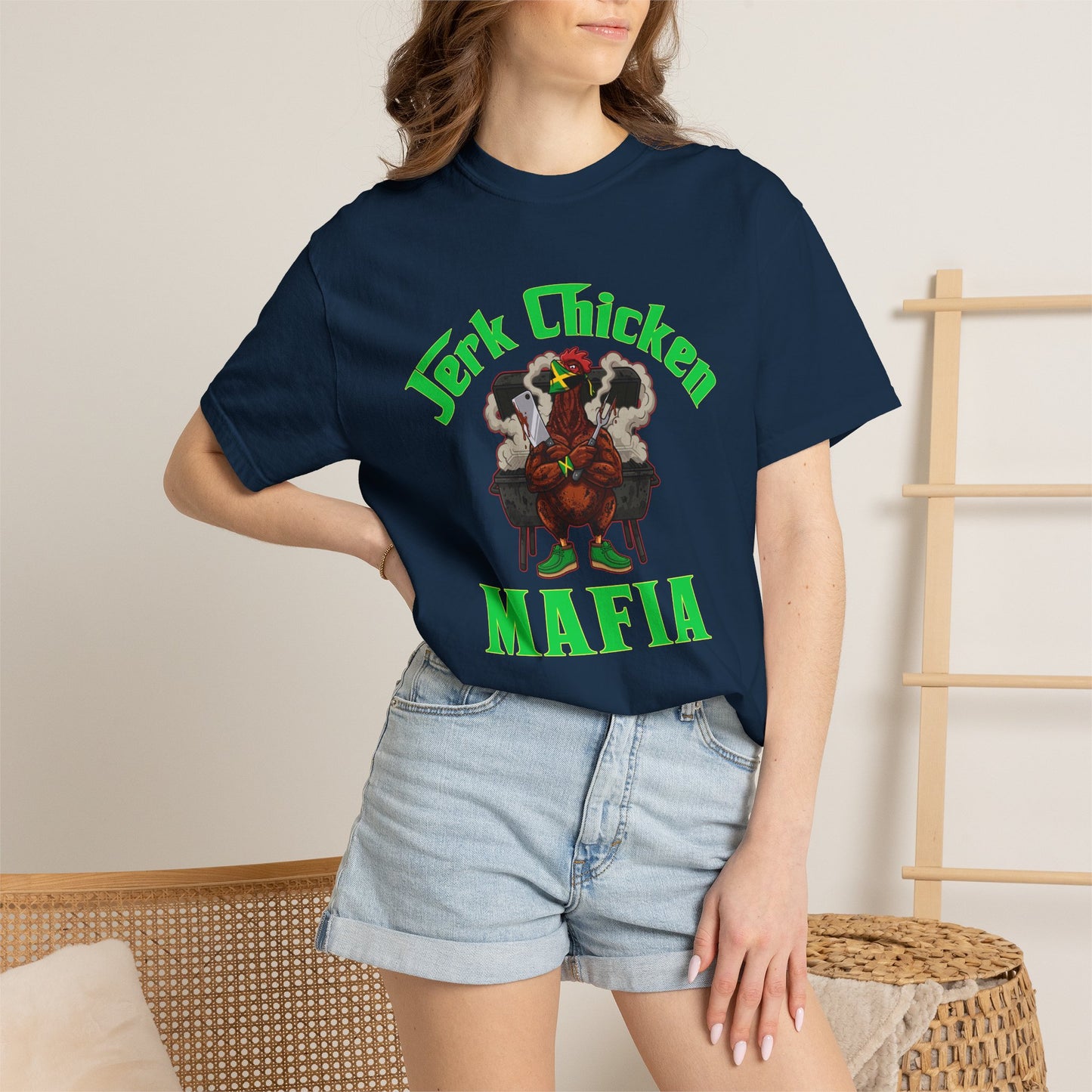 L.O.E.F Jerk Chicken Mafia Unisex Tee Shirt