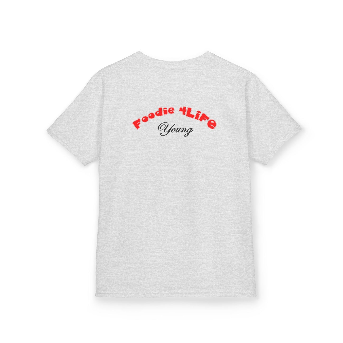 L.O.E.F Foodie 4Life Young Short Sleeve Tee (Fiery Red)