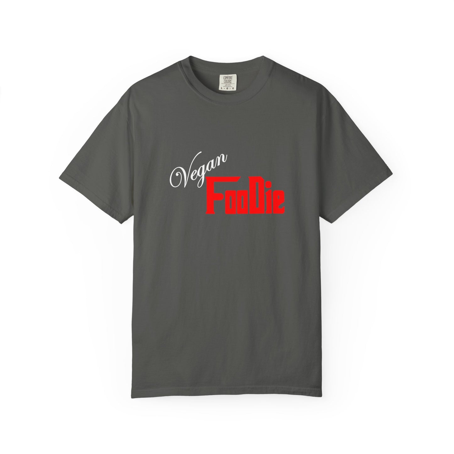 L.O.E.F Unisex Vegan Foodie Tee Shirt (Fiery Red)
