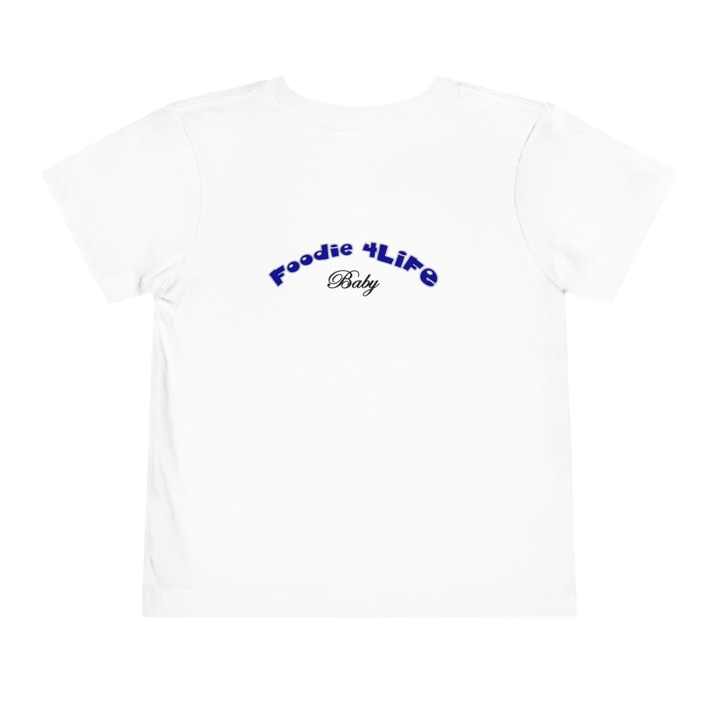 L.O.E.F Foodie 4Life Baby Short Sleeve Tee Shirt (Dark Blue)