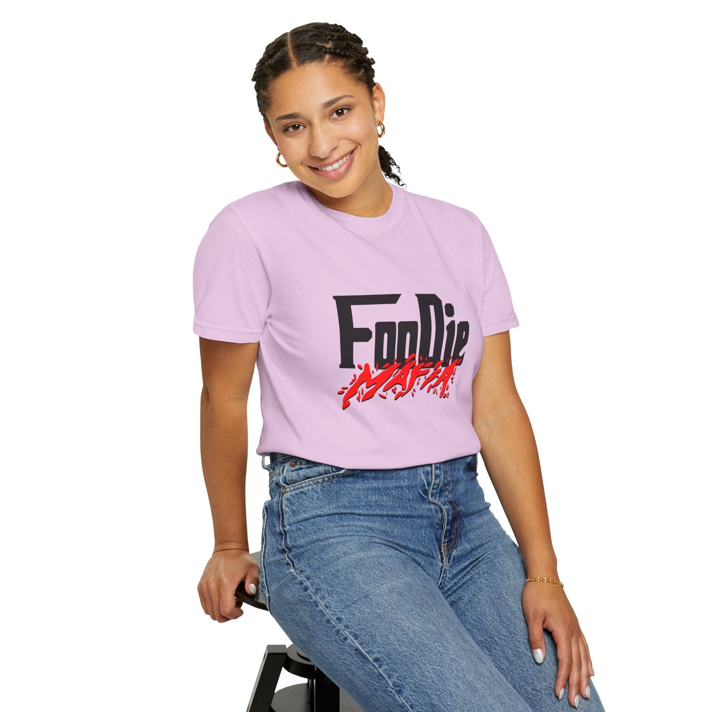 L.O.E.F Foodie Mafia Unisex Tee Shirt (Red)
