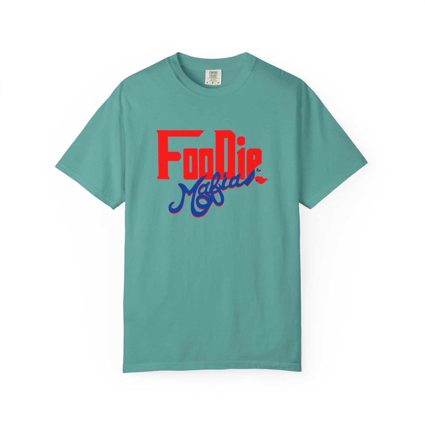 L.O.E.F Red Foodie Mafia Unisex Tee shirt (Cobalt Blue)
