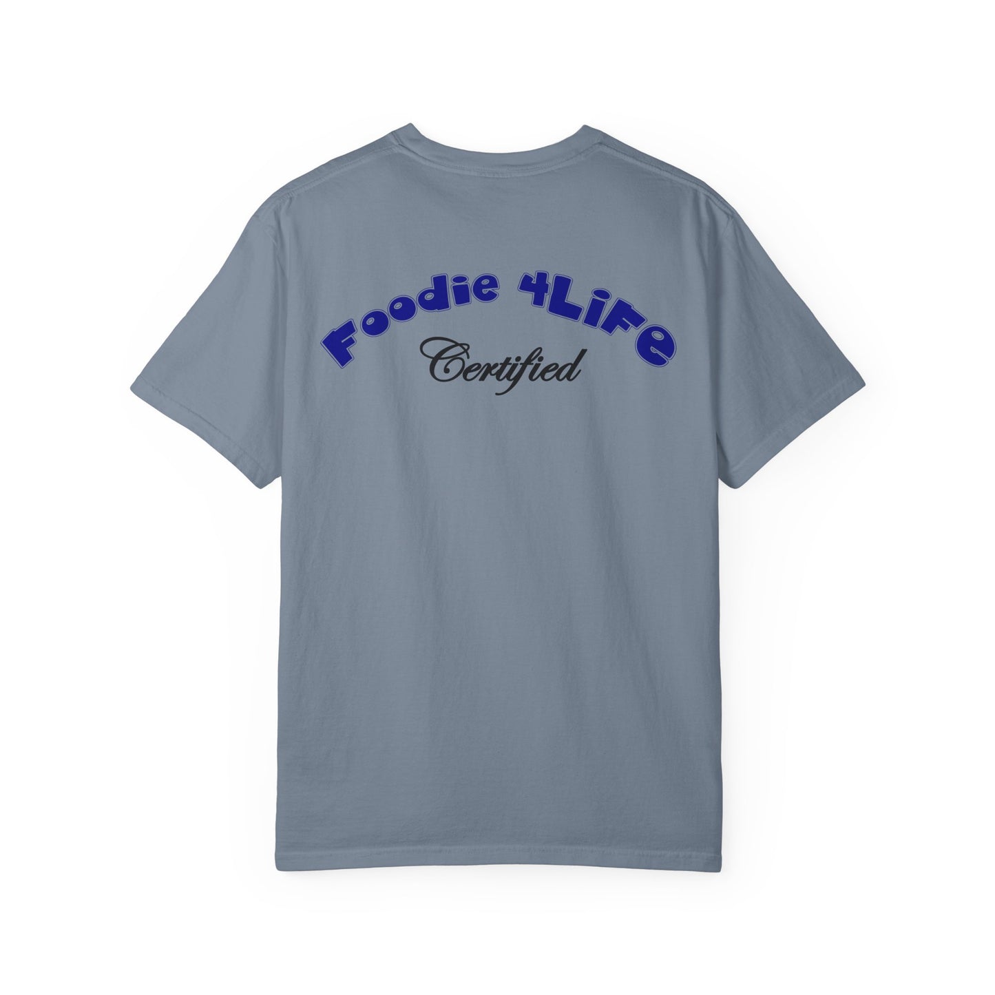 L.O.E.F Foodie 4Life Certified Unisex Tee Shirt (Dark Blue)