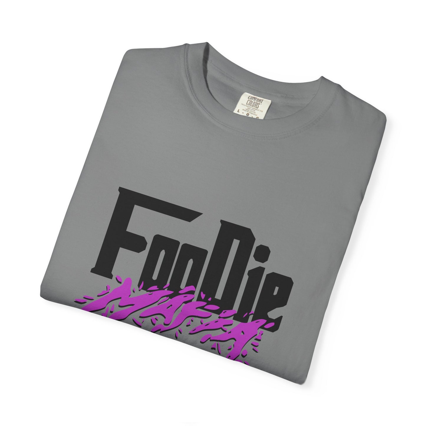 L.O.E.F Foodie Mafia Unisex Tee Shirt (Bright Purple)