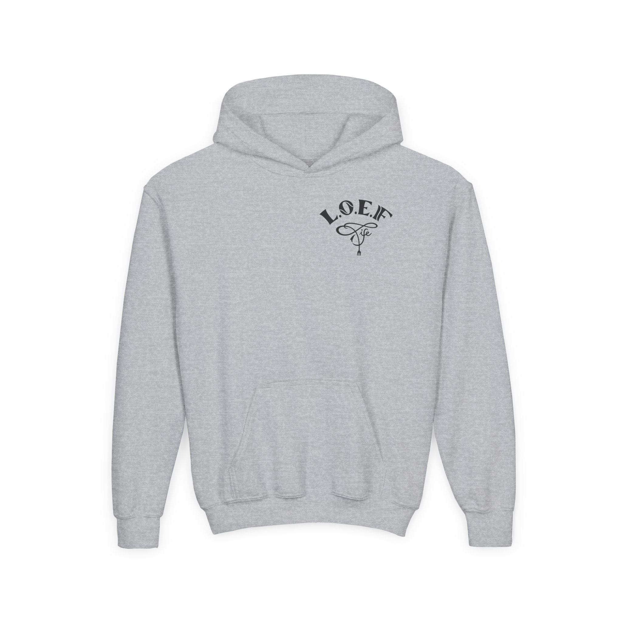L.O.E.F Foodie 4Life Young Hoodie (Violet)