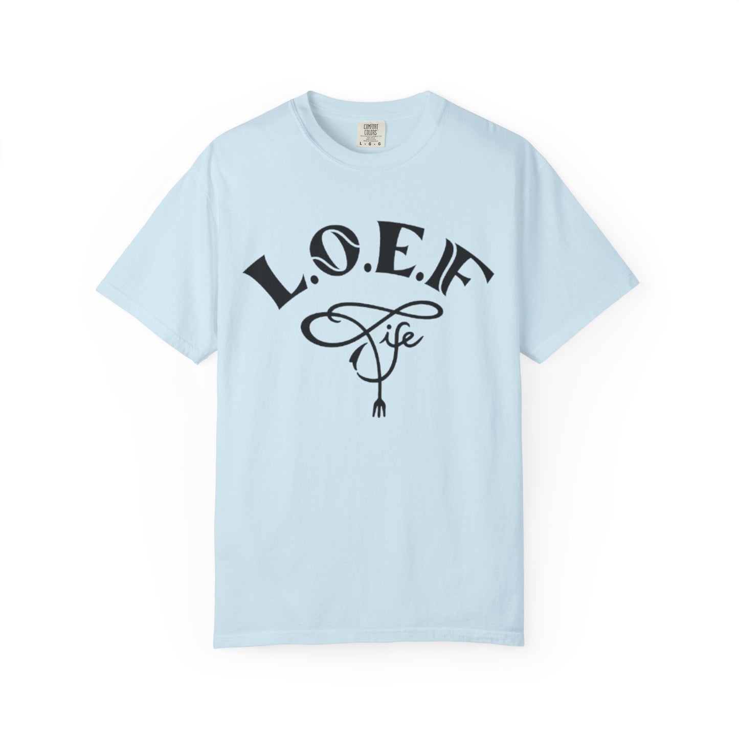 L.O.E.F Life Unisex Tee Shirt (Black)