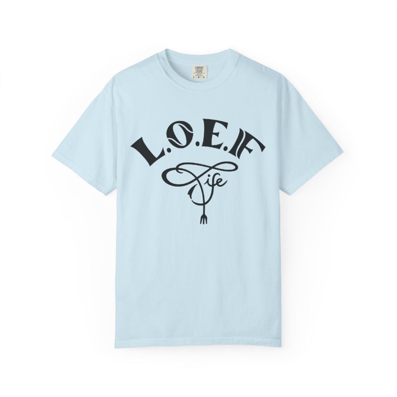 L.O.E.F Life Unisex Tee Shirt (Black)