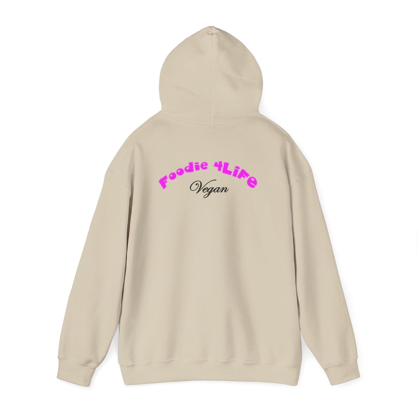 L.O.E.F Foodie 4Life Vegan Hoodie (Fuchsia)