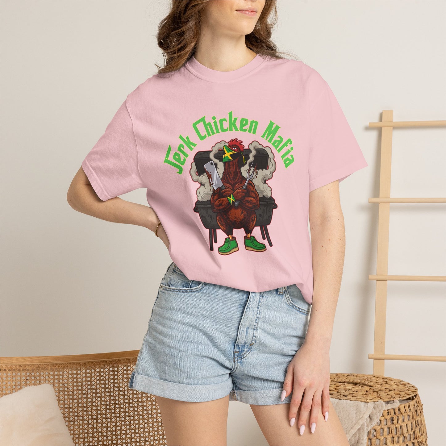 L.O.E.F Jerk Chicken Mafia Unisex Tee Shirt