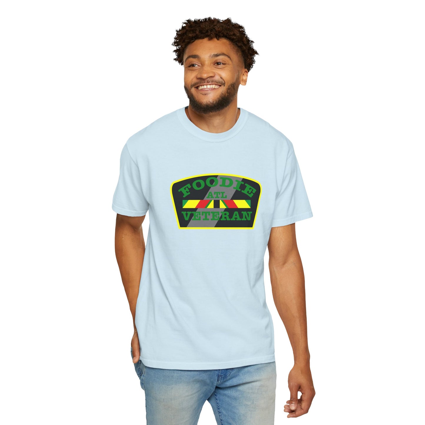 L.O.E.F Foodie Veteran ATL Unisex Tee Shirt (Green)