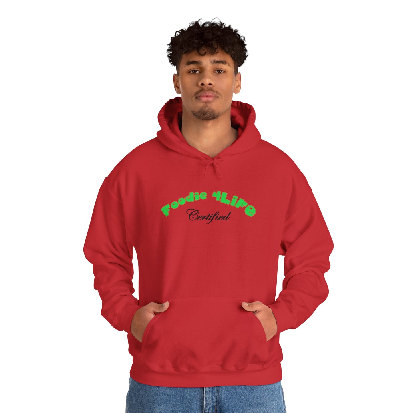 L.O.E.F Foodie 4Life Certified Hoodie (Neon Green)