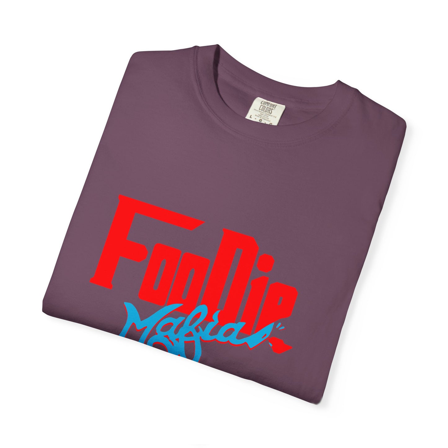 L.O.E.F Red Foodie Mafia Unisex Tee Shirt (Sky Blue)