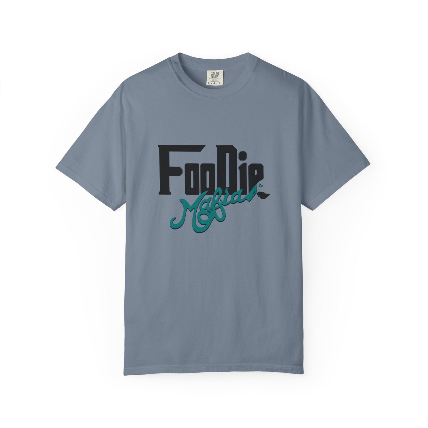 L.O.E.F Foodie Mafia Unisex Tee shirt (Teal)