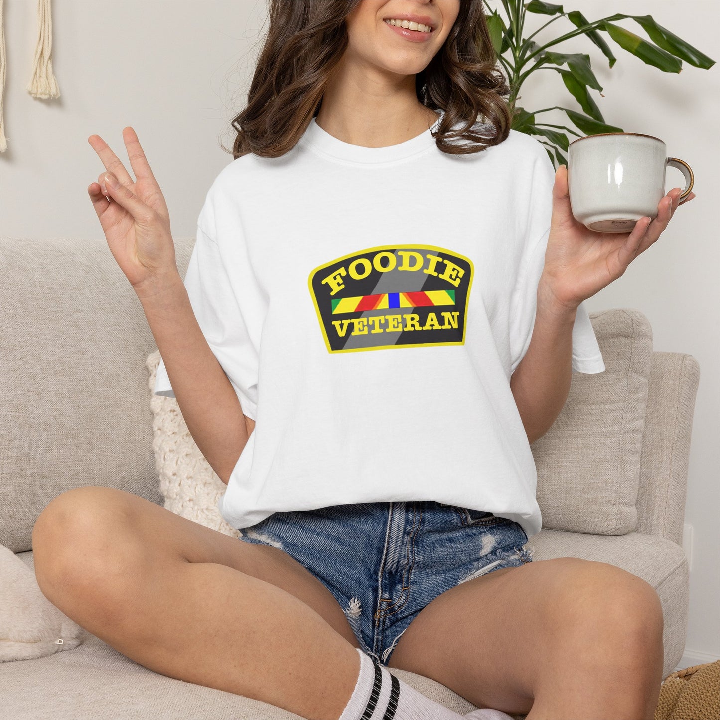 L.O.E.F Foodie Veteran Tee Shirt