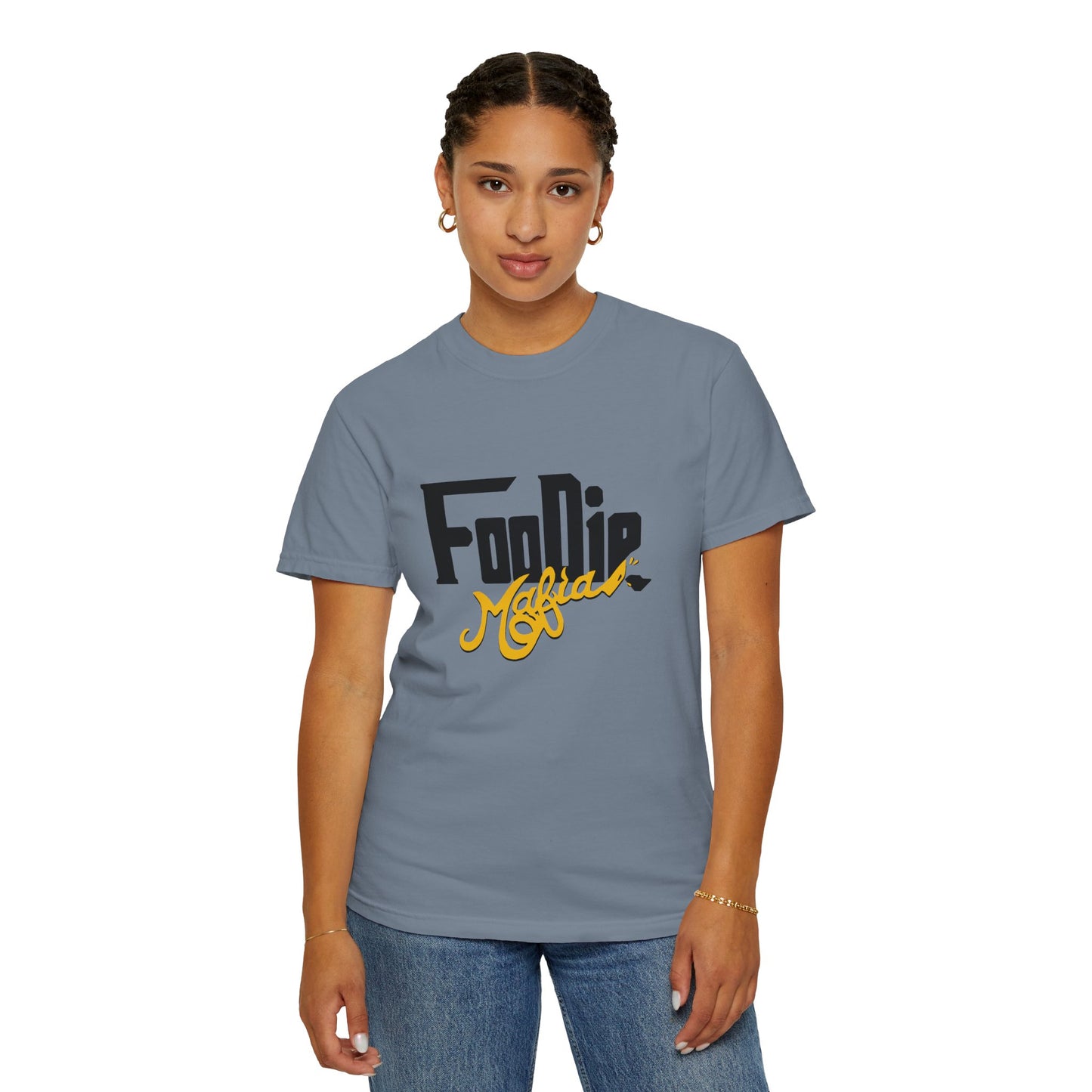 L.O.E.F Foodie Mafia Unisex Tee Shirt (Yellow)