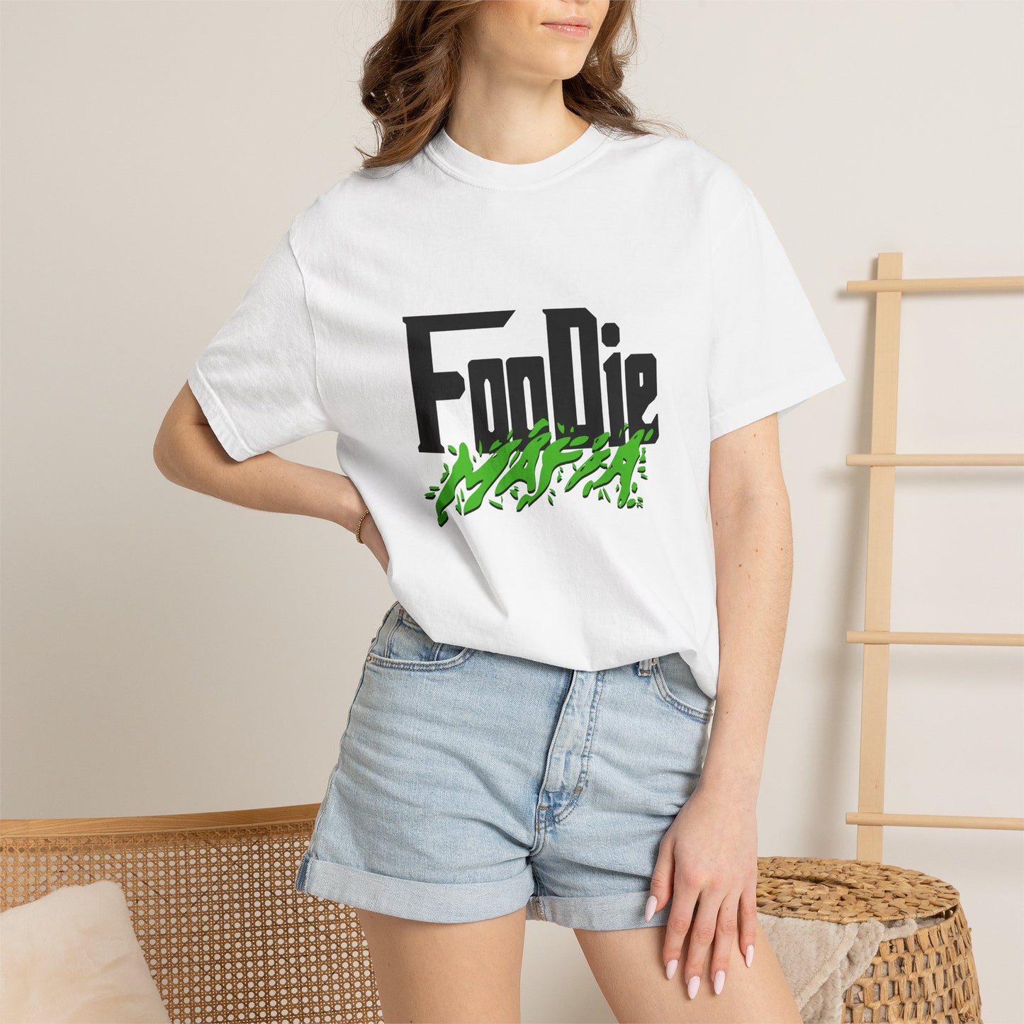 L.O.E.F Foodie Mafia Tee Shirt (Kelly Green)