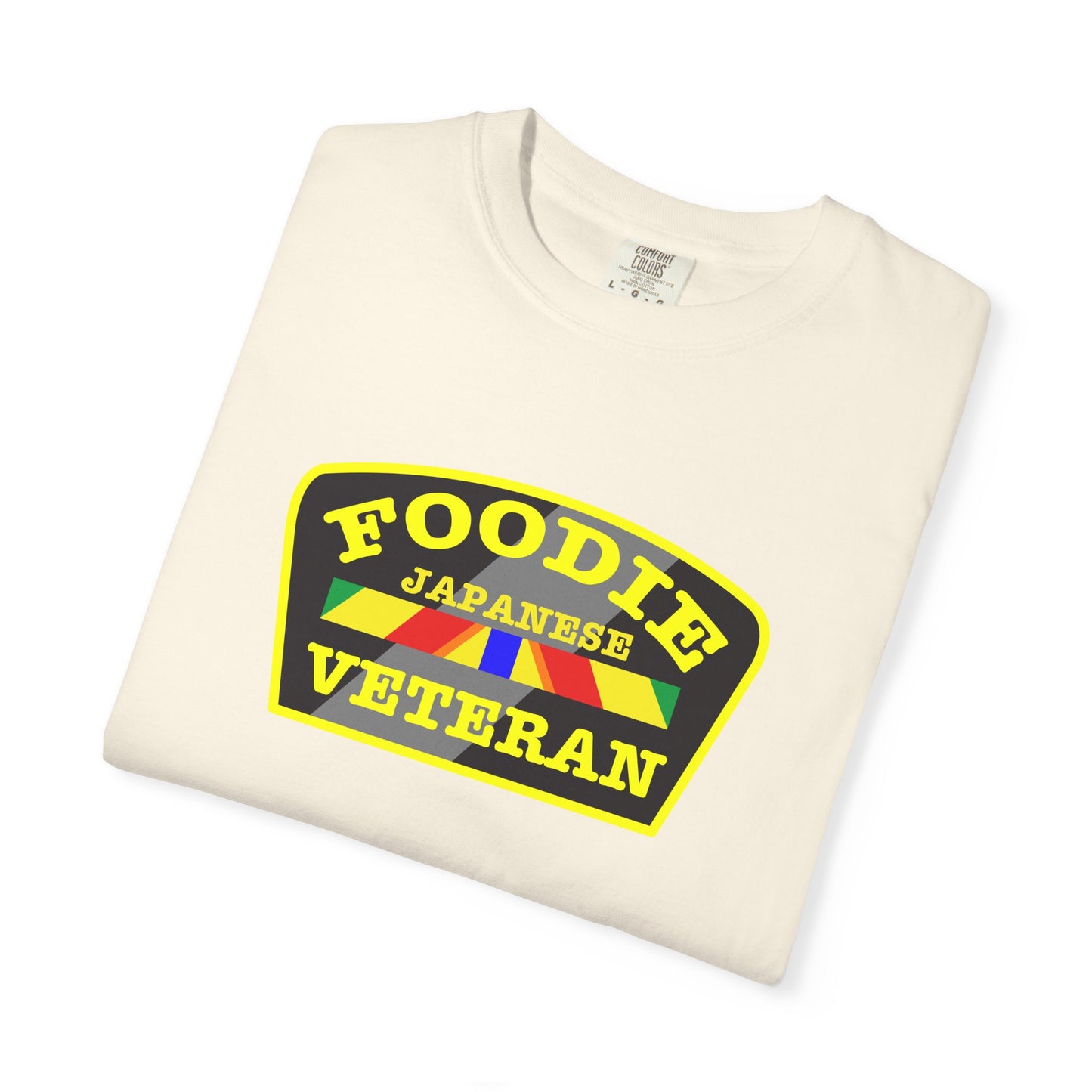 Foodie Veteran Japanese Flag T-Shirt